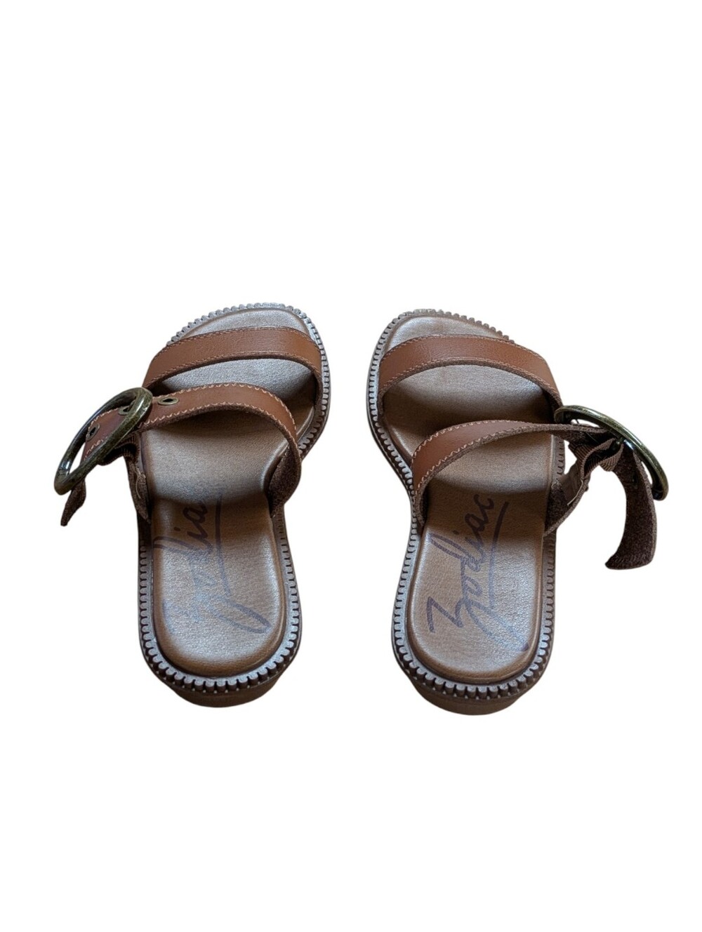 Zodiac Frida Brown Slide Sandal Size 8.5 - Picture 4 of 11